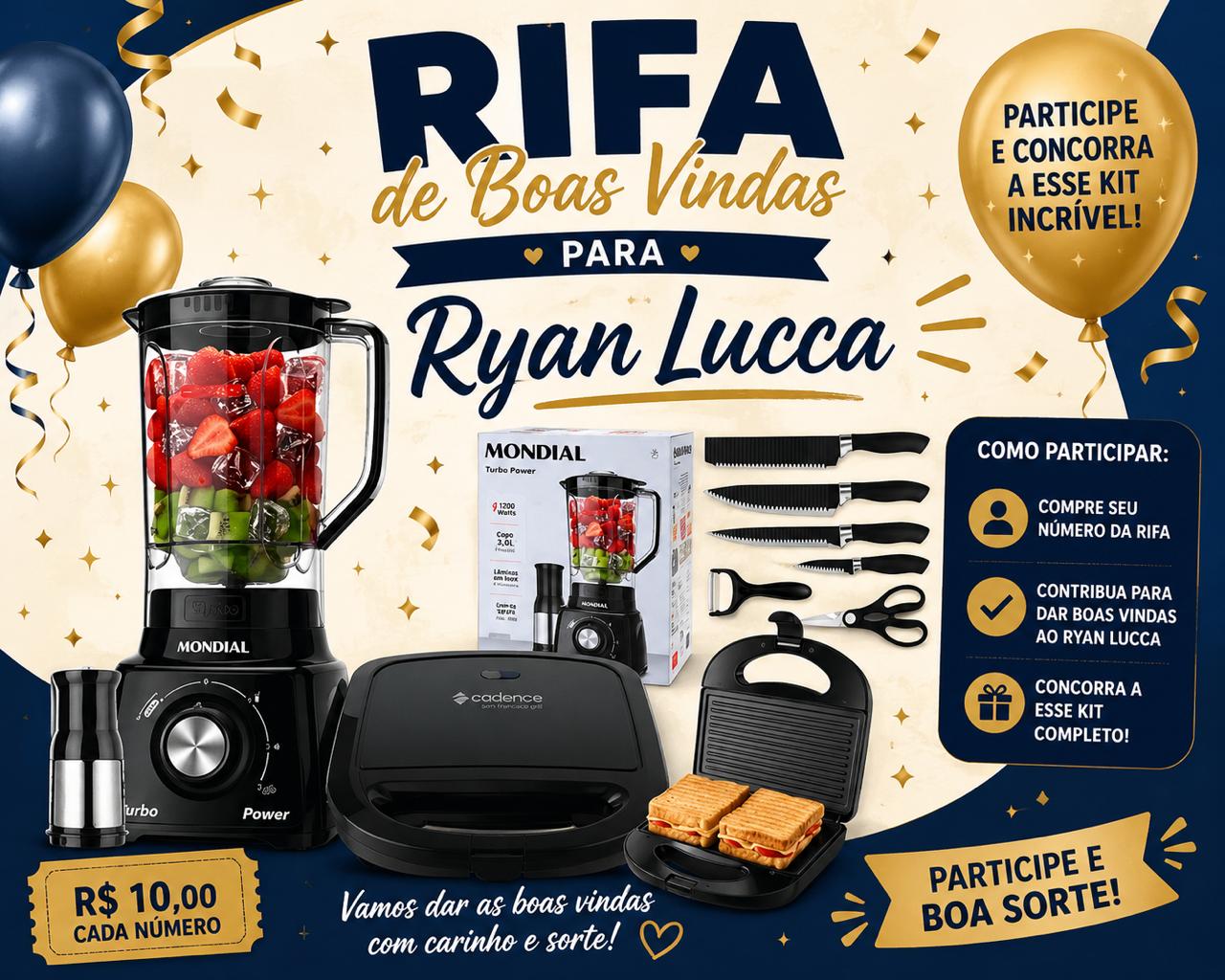 BOAS VINDAS AO RYAN LUCCA