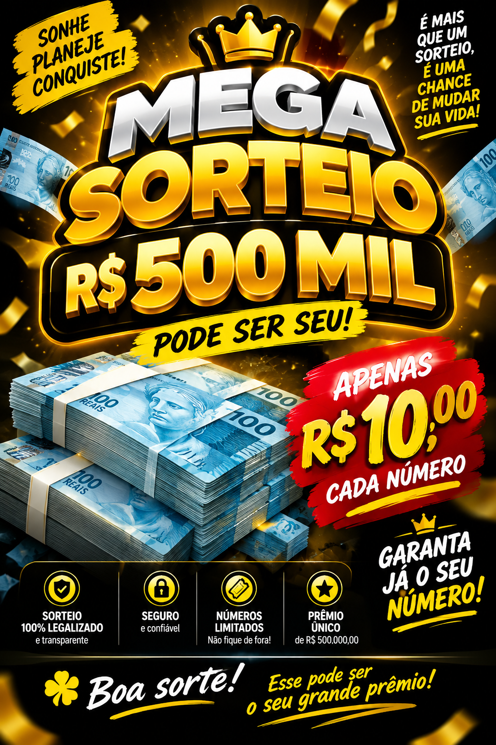 🏆 Grande Sorteio 500 Mil — foto 1