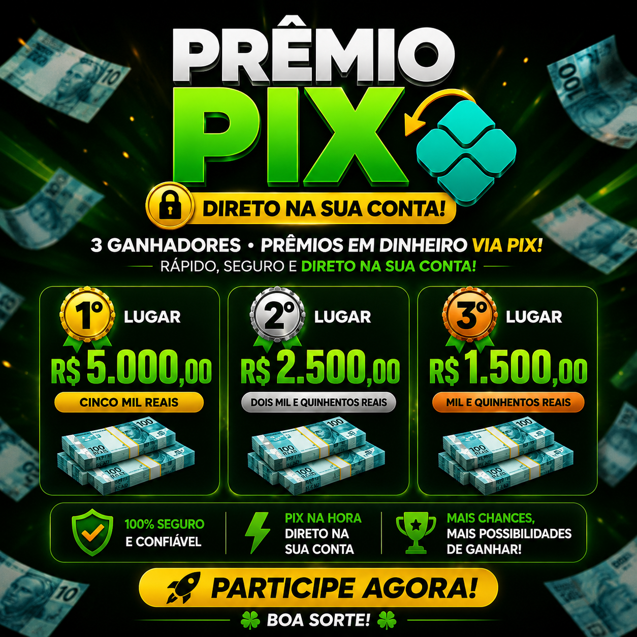 Pix direto na sua Conta