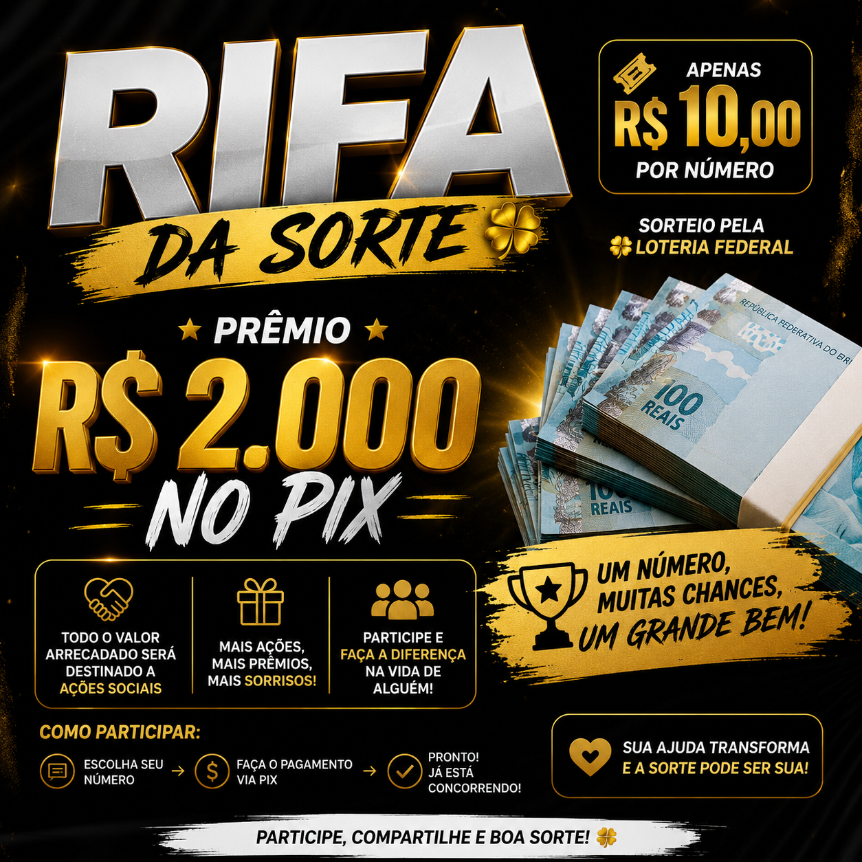 2 MIL REAIS NO PIX — foto 1