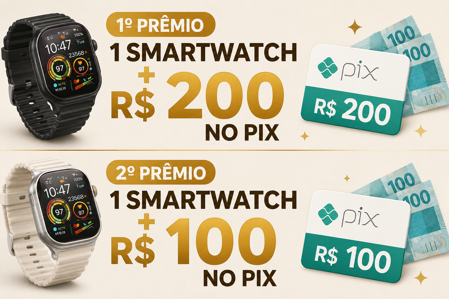 Smartwatch e pix