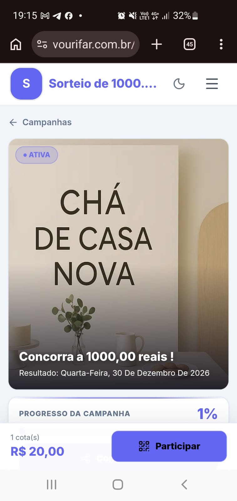 Concorra a 500,00 reais ! — foto 1