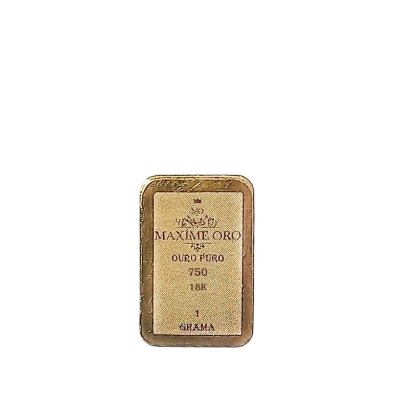 Barra de Ouro 18k da Maxime Oro 🥇